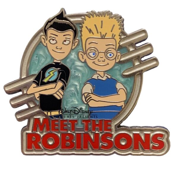 Walt Disney World Meet the Robinsons Wilbur & Lewis Official Trading Pin 2007 - Picture 1 of 3